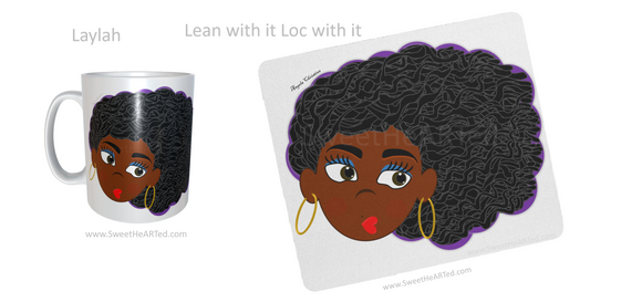 Mug & Mouse pad set -Laylah