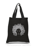 Glitter Tote-Locs on Shine -(Gold on Blk)