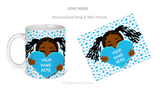 Mug & Mini Puzzle-Love Hugs-Shayla-Personalize it!!!