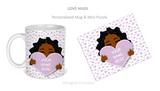 Mug & Mini Puzzle-Love Hugs-Ruby-Personalize it!!!