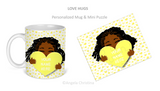 Mug & Mini Puzzle-Love Hugs-Nikki-Personalize it!!!