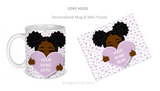 Mug & Mini Puzzle-Love Hugs-Kimmie-Personalize it!!!