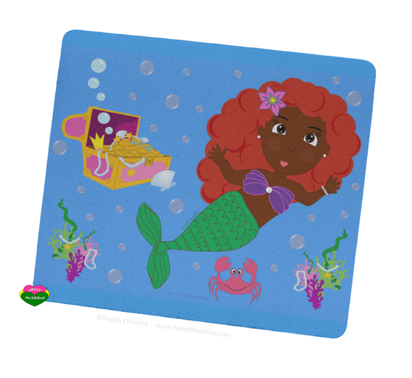 Mouse pad - Merla the Mermaid