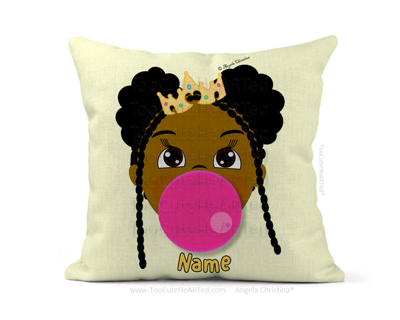 Pillow-Poppin Princess-PERSONALIZED
