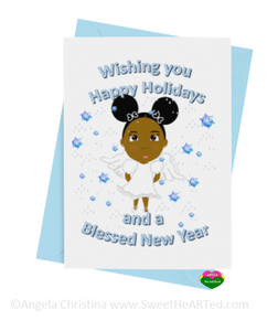 Holiday Card- Snow Angel-Brandy