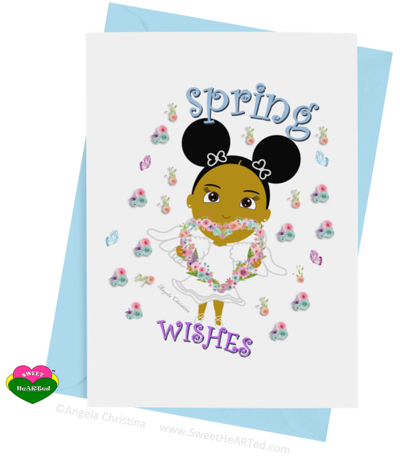 Card- Spring Angel-Brandy