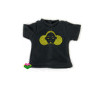 Give Me My Puffs - Blk Doll Tee- Gold