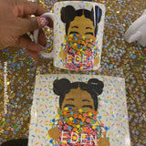 Mug & Mini Puzzle-Love Hugs-Sandy-Personalize it!!!