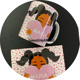Mug & Mini Puzzle-Love Hugs-Sandy-Personalize it!!!