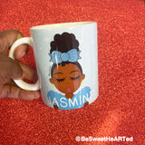Mug-Lil Miss Fluff (Blue)