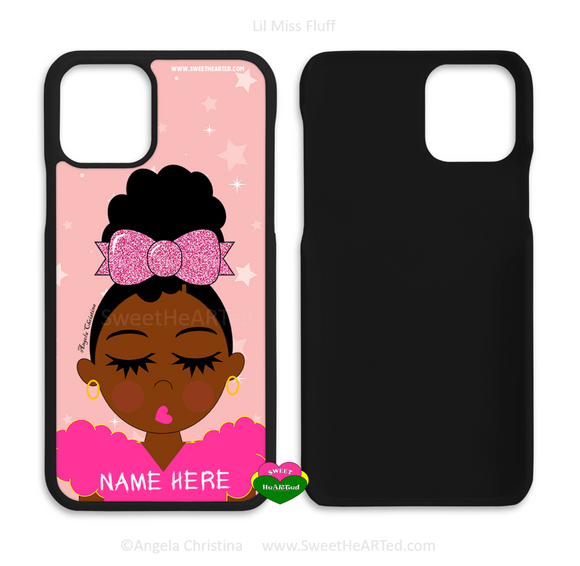 Phone Case-Lil Miss Fluff (Pink)